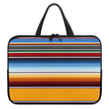 Tribal Serape Blanket Pattern Print Laptop Sleeve With Handle