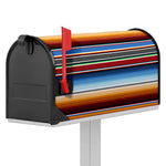 Tribal Serape Blanket Pattern Print Mailbox Cover