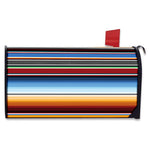 Tribal Serape Blanket Pattern Print Mailbox Cover