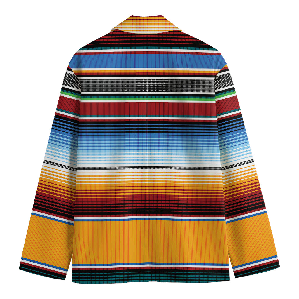 Tribal Serape Blanket Pattern Print Men's Blazer