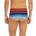 Tribal Serape Blanket Pattern Print Men's Briefs