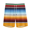 Tribal Serape Blanket Pattern Print Men's Athletic Shorts