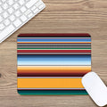Tribal Serape Blanket Pattern Print Mouse Pad