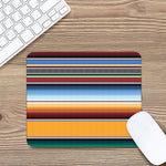 Tribal Serape Blanket Pattern Print Mouse Pad