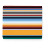 Tribal Serape Blanket Pattern Print Mouse Pad