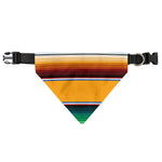 Tribal Serape Blanket Pattern Print Over The Collar Dog Bandana