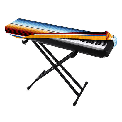Tribal Serape Blanket Pattern Print Piano Keyboard Cover