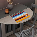 Tribal Serape Blanket Pattern Print Placemat