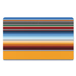 Tribal Serape Blanket Pattern Print Polyester Doormat