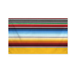 Tribal Serape Blanket Pattern Print Polyester Flag