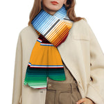 Tribal Serape Blanket Pattern Print Scarf