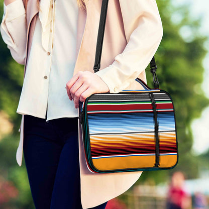 Tribal Serape Blanket Pattern Print Shoulder Strap Bible Bag