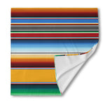 Tribal Serape Blanket Pattern Print Silk Bandana