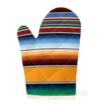 Tribal Serape Blanket Pattern Print Single Oven Mitt