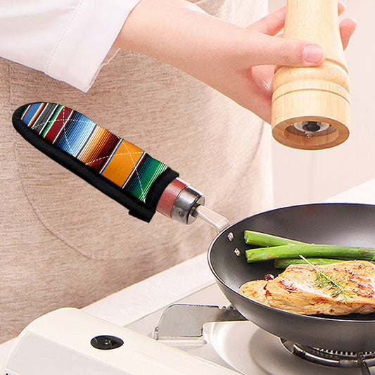Tribal Serape Blanket Pattern Print Skillet Handle Cover