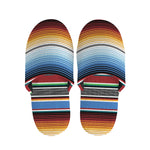 Tribal Serape Blanket Pattern Print Slippers