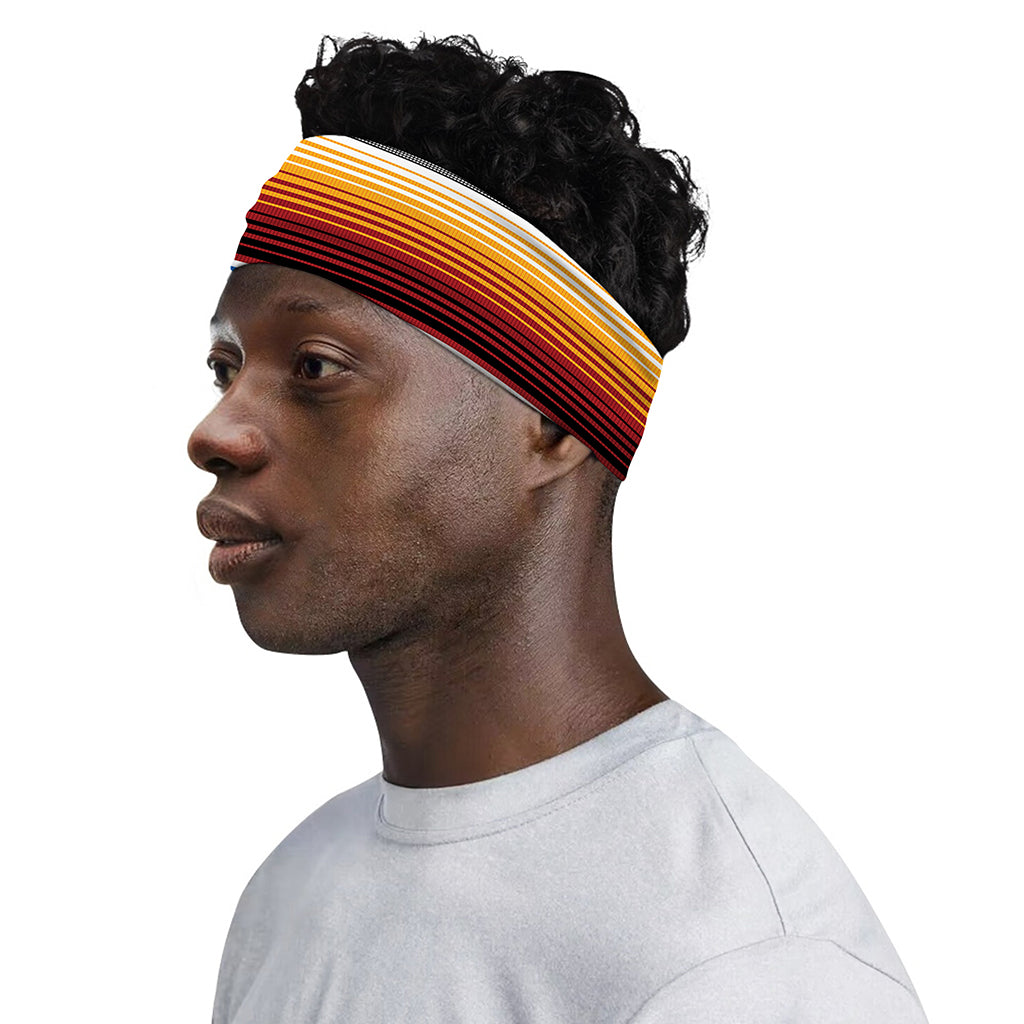 Tribal Serape Blanket Pattern Print Sports Headband