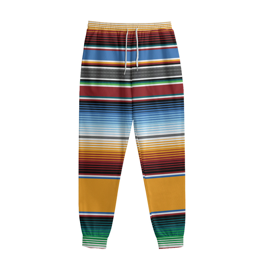 Tribal Serape Blanket Pattern Print Sweatpants