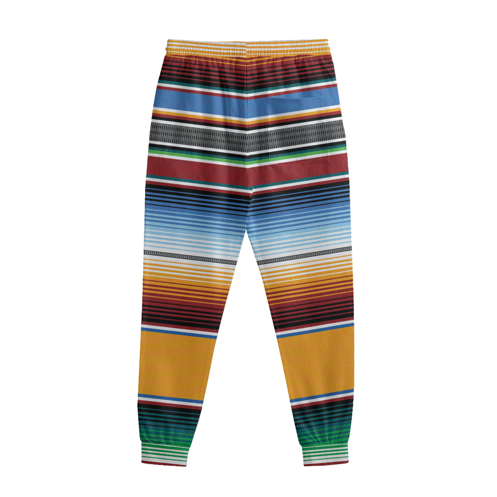 Tribal Serape Blanket Pattern Print Sweatpants