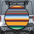 Tribal Serape Blanket Pattern Print Tire Cover