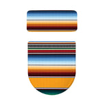 Tribal Serape Blanket Pattern Print Toilet Lid And Tank Cover Set