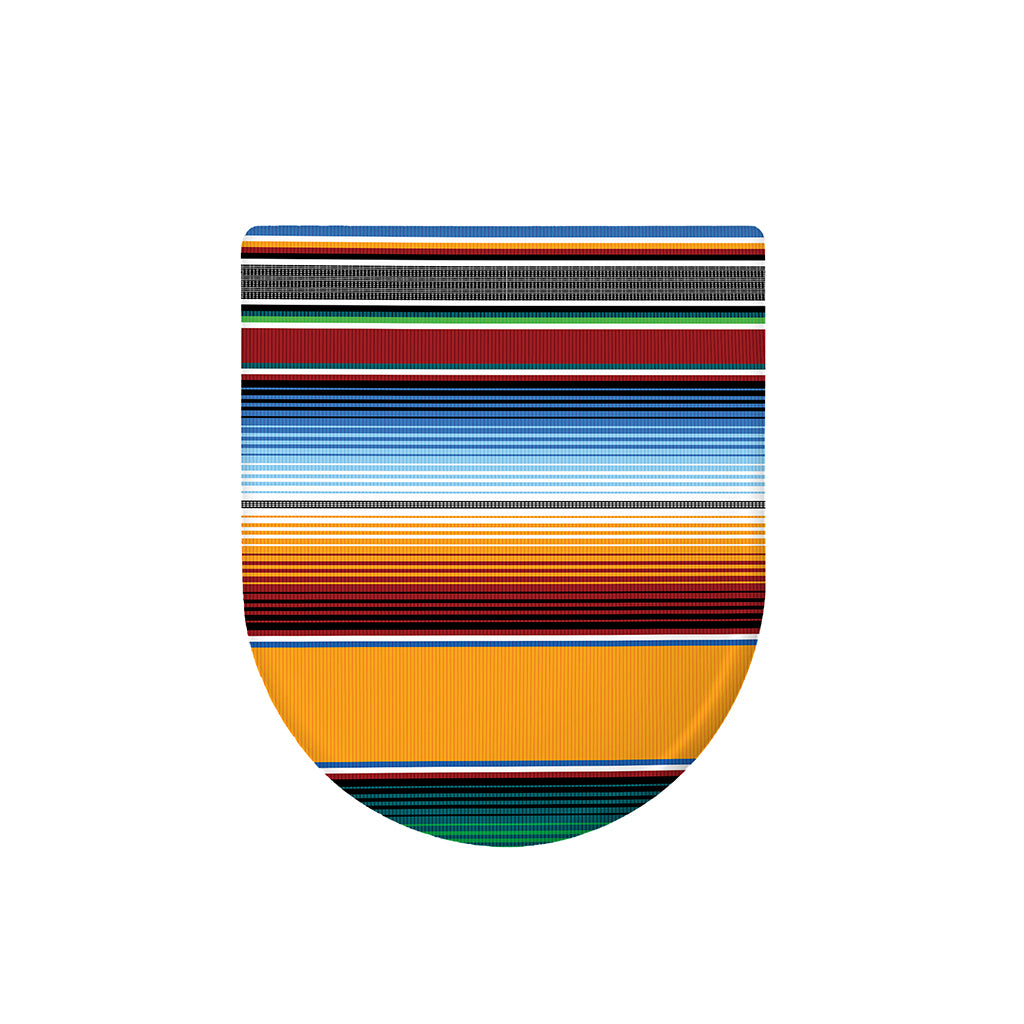 Tribal Serape Blanket Pattern Print Toilet Lid Cover
