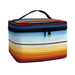 Tribal Serape Blanket Pattern Print Travel Makeup Bag