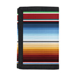 Tribal Serape Blanket Pattern Print Trifold Wallet