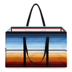Tribal Serape Blanket Pattern Print Utility Tote Bag