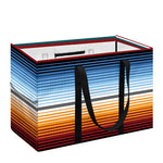 Tribal Serape Blanket Pattern Print Utility Tote Bag