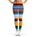 Tribal Serape Blanket Pattern Print Women's Leggings