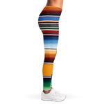 Tribal Serape Blanket Pattern Print Women's Leggings