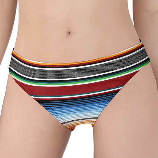 Tribal Serape Blanket Pattern Print Women's Panties