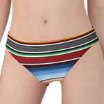 Tribal Serape Blanket Pattern Print Women's Panties