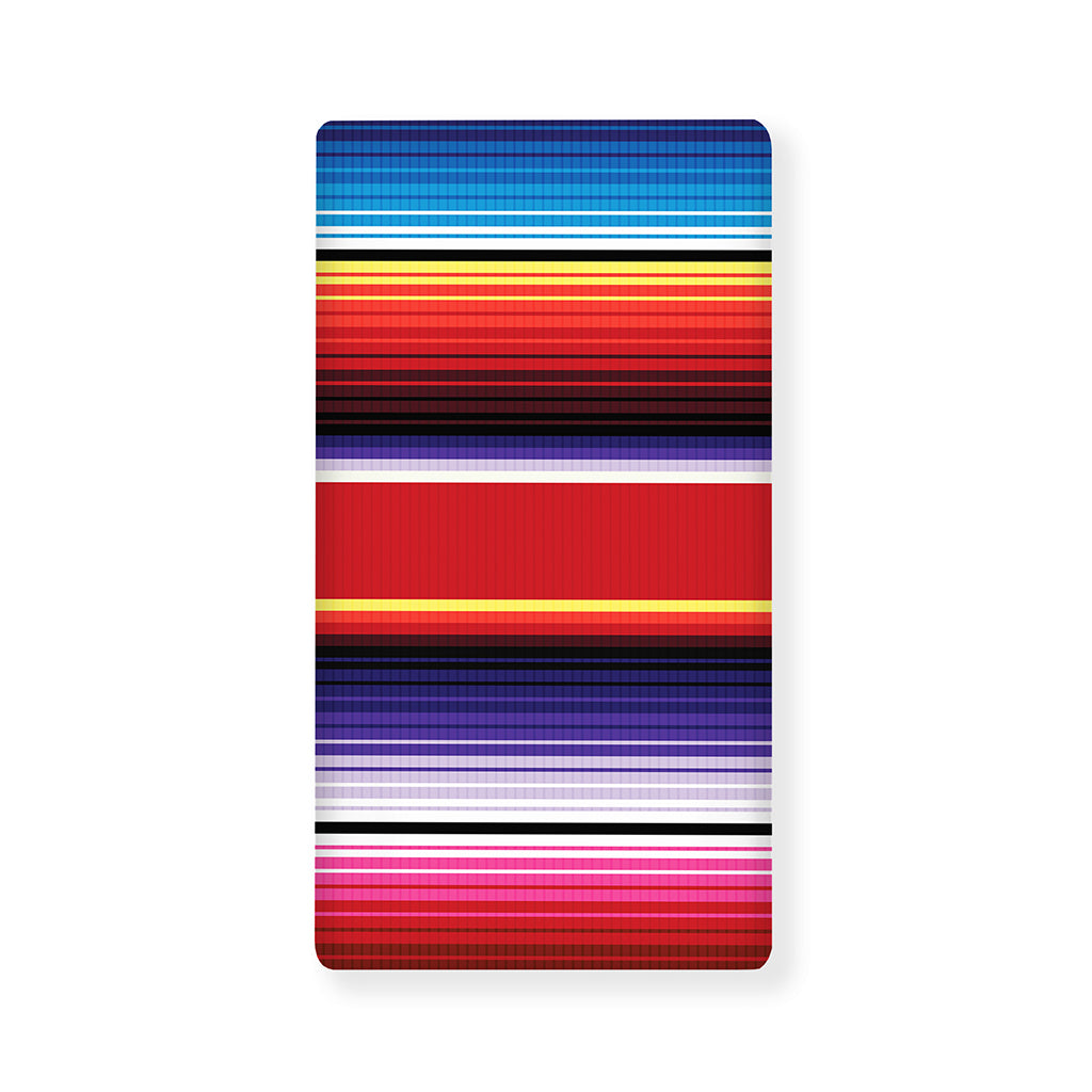 Tribal Serape Blanket Stripe Print Baby Crib Sheet
