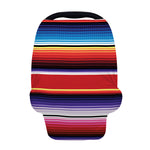 Tribal Serape Blanket Stripe Print Baby Seat Cover
