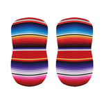 Tribal Serape Blanket Stripe Print Bar Stool Covers
