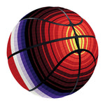 Tribal Serape Blanket Stripe Print Basketball