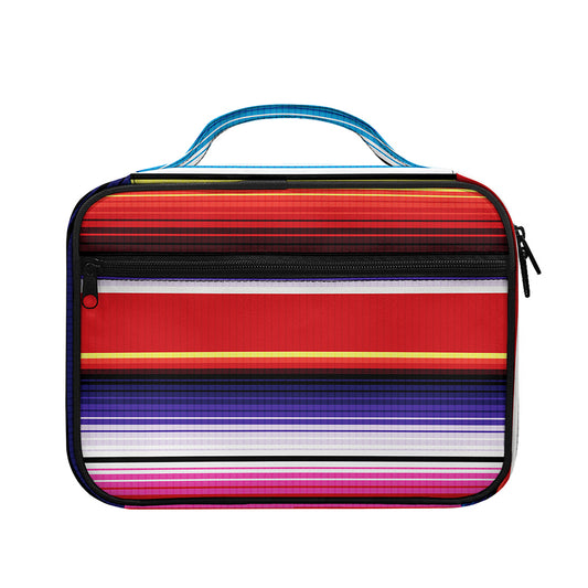 Tribal Serape Blanket Stripe Print Briefcase Bible Bag