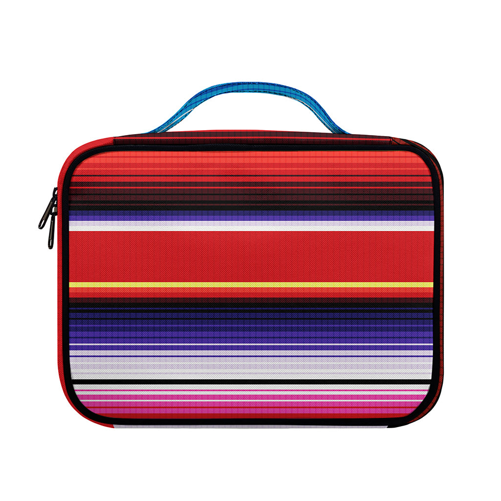 Tribal Serape Blanket Stripe Print Briefcase Bible Bag