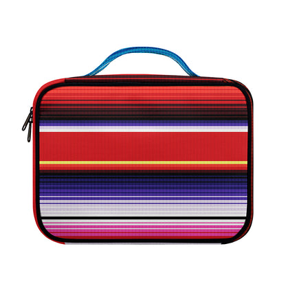 Tribal Serape Blanket Stripe Print Briefcase Bible Bag