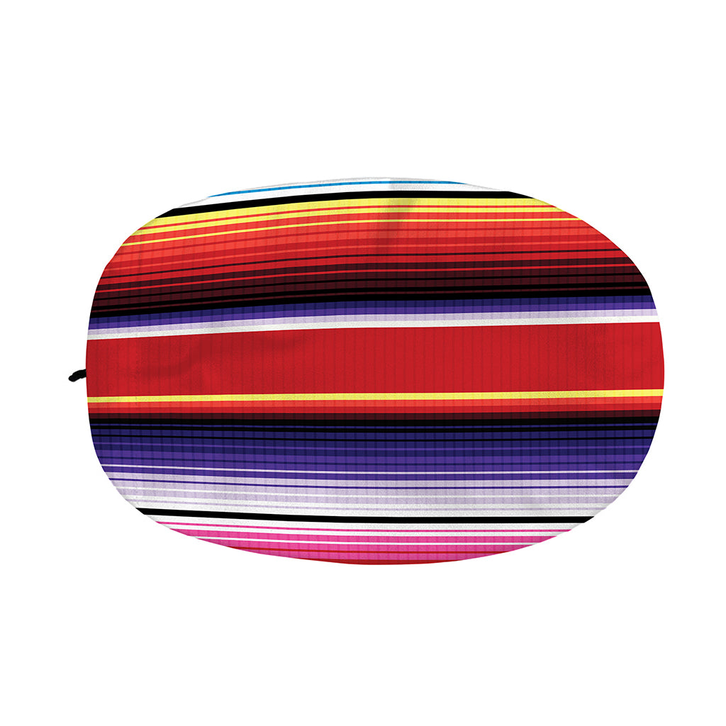 Tribal Serape Blanket Stripe Print Car Side Mirror Covers