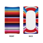 Tribal Serape Blanket Stripe Print Changing Pad Cover