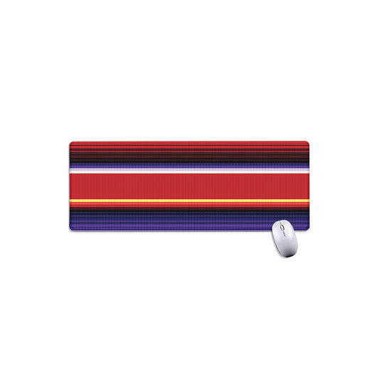 Tribal Serape Blanket Stripe Print Extended Mouse Pad