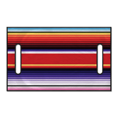 Tribal Serape Blanket Stripe Print Golf Cart Seat Cover
