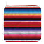 Tribal Serape Blanket Stripe Print Hand Towel