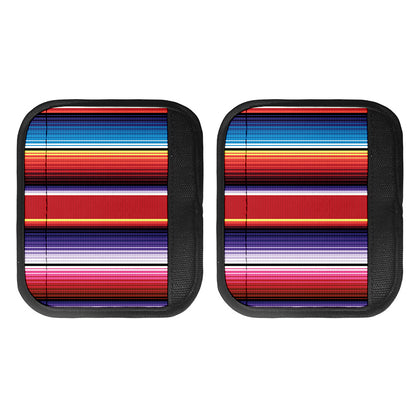 Tribal Serape Blanket Stripe Print Handle Covers