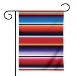 Tribal Serape Blanket Stripe Print House Flag