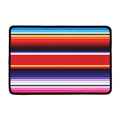 Tribal Serape Blanket Stripe Print Kitchen Mat