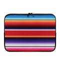 Tribal Serape Blanket Stripe Print Laptop Sleeve